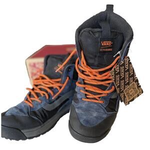 VANS UltraRange Hiking Boots Men's 8 Outdoor Gore-Tex MTE Waterproof Blue NEW